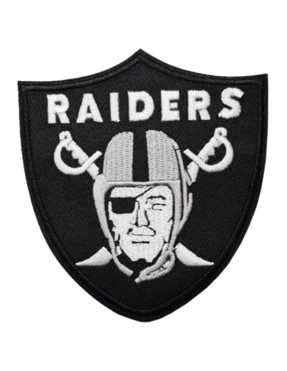 Parche decorativo para ropa Raiders aplicación bordado