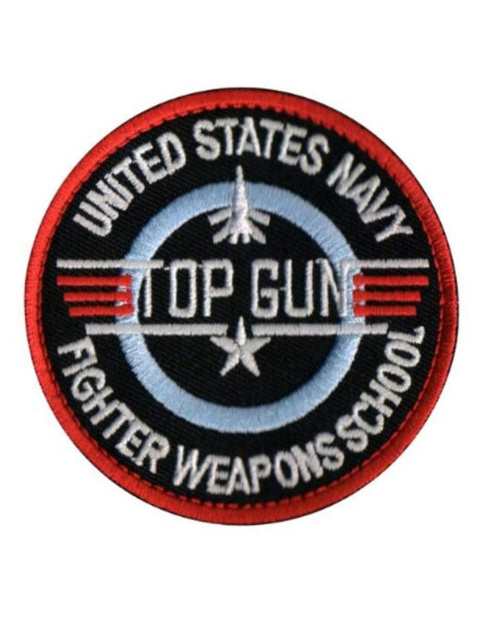 Parche decorativo para ropa Top Gun aplicación bordado Parche decorativo para ropa Top Gun aplicación bordado