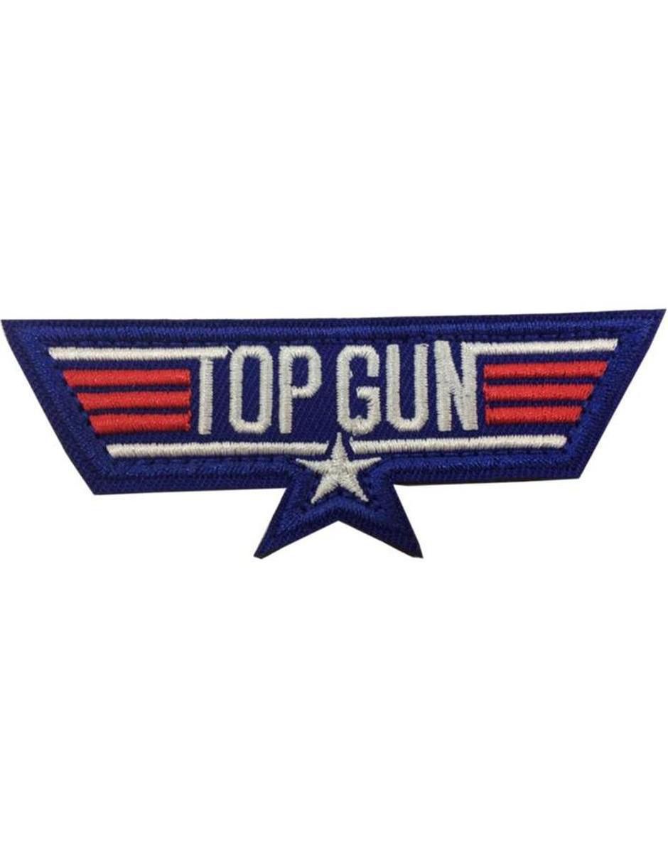 Parche decorativo para ropa Top Gun02 aplicación bordado Parche decorativo para ropa Top Gun02 aplicación bordado