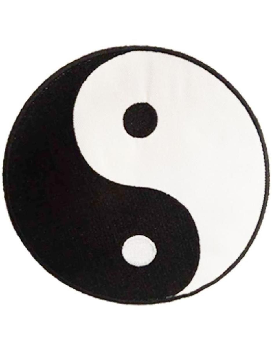 Parche decorativo para ropa Yin Yang aplicación bordado