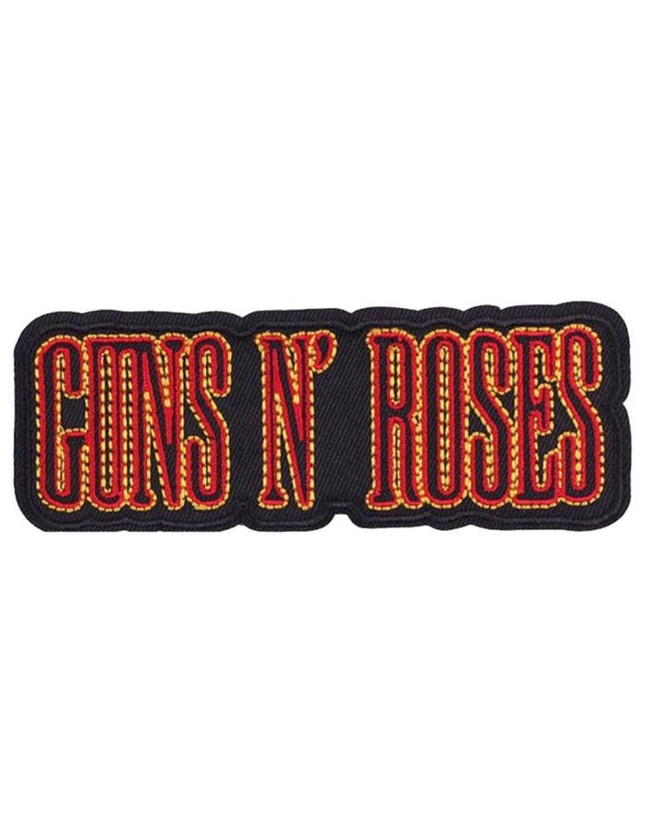 Parche decorativo para ropa Guns N' Roses aplicación bordado