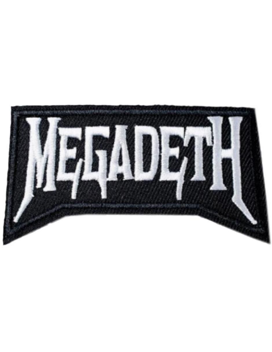 Parche decorativo para ropa Megadeth aplicación bordado Parche decorativo para ropa Megadeth aplicación bordado