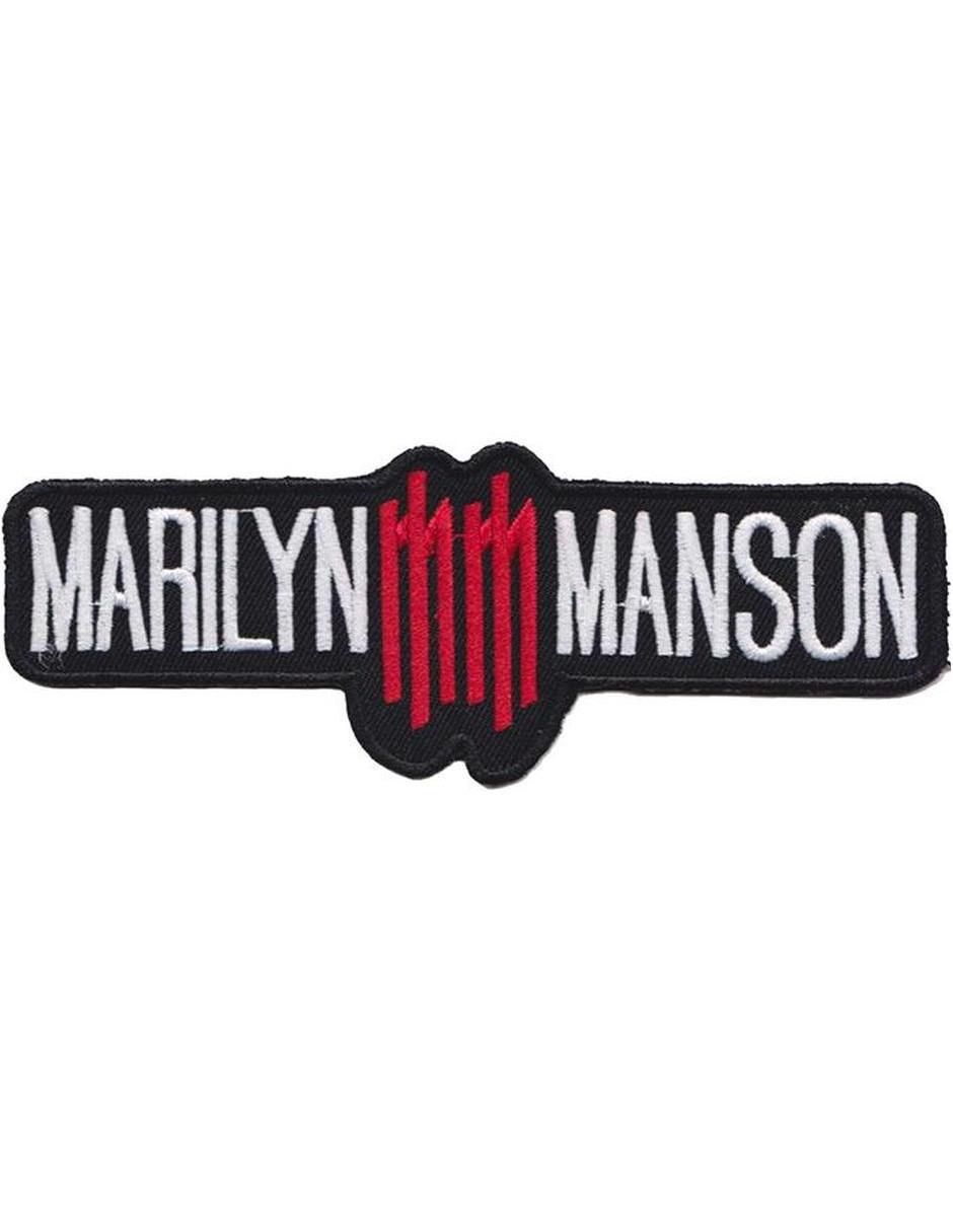Parche decorativo para ropa Marilyn Manson