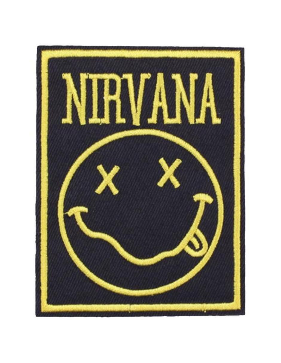 Parche decorativo para ropa Nirvana aplicación bordado Parche decorativo para ropa Nirvana aplicación bordado