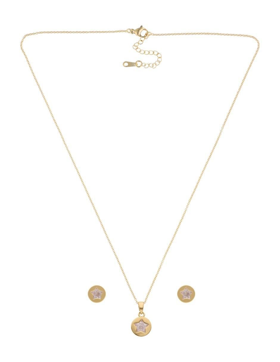 Aretes y collar de estrella fantasía 3