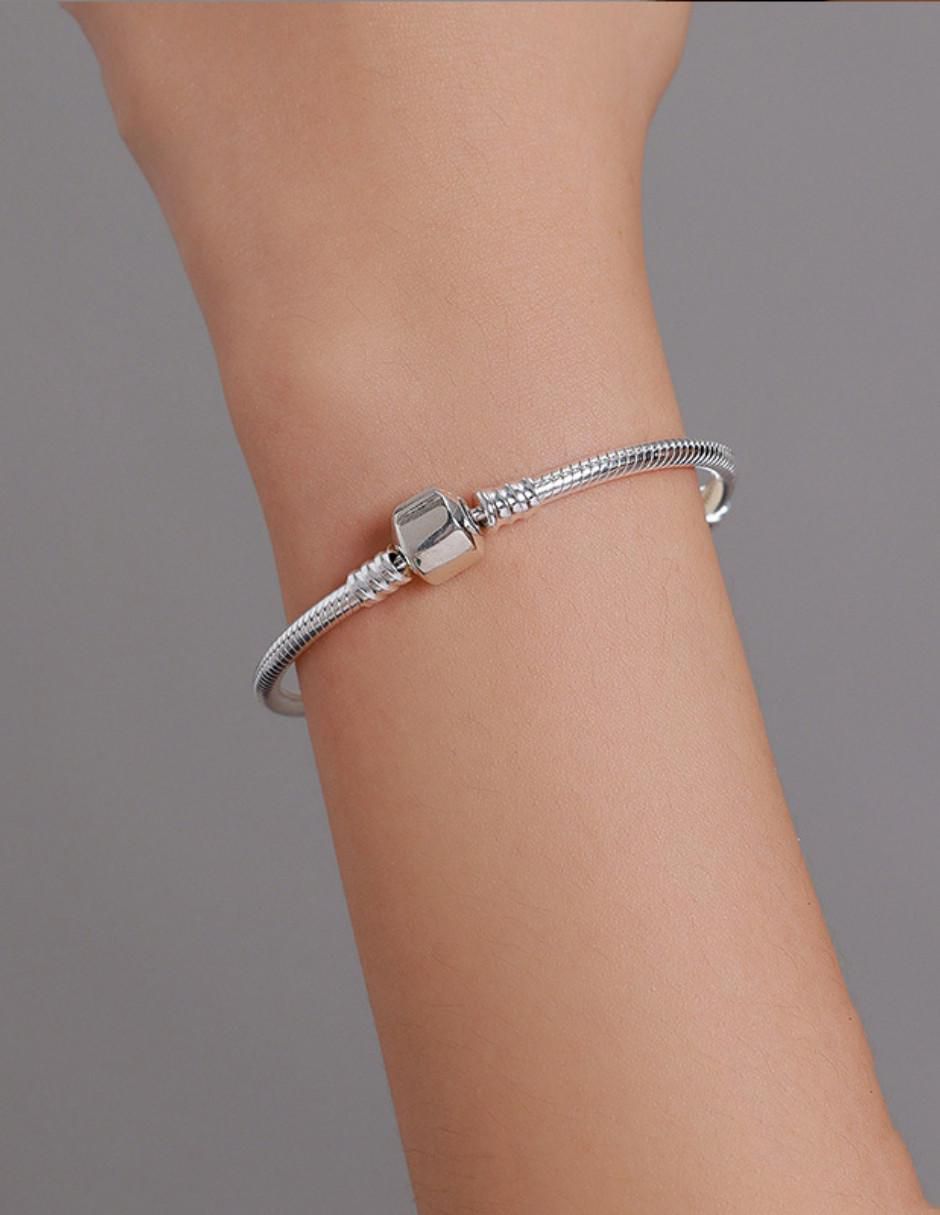 Pulsera de plata P 925 Beauty con acabado pulido 3