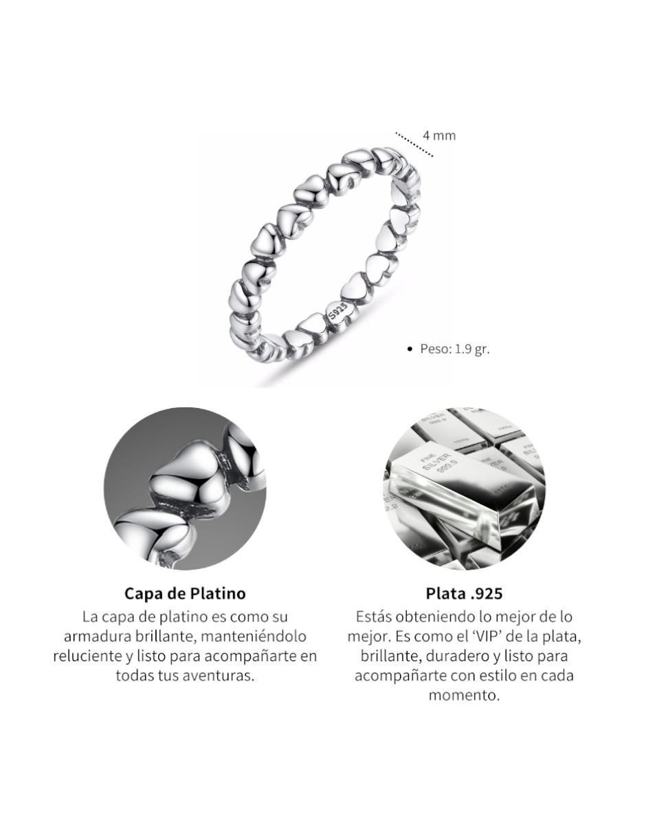 Anillo de corazón Beauty P 925 de plata pulido 4