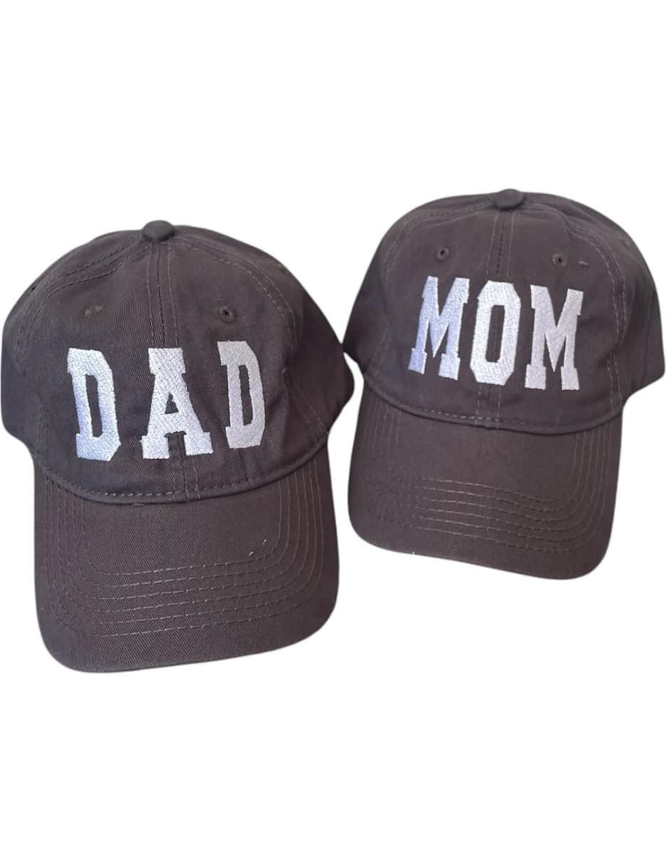Gorra visera curva correa ajustable casual Mom Dad unisex