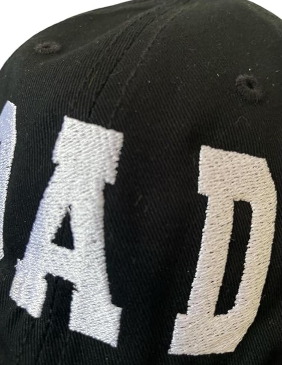 Gorra visera curva correa ajustable casual piccoli angeli mom dad mom sin equipo "para" (si aplica) unisex