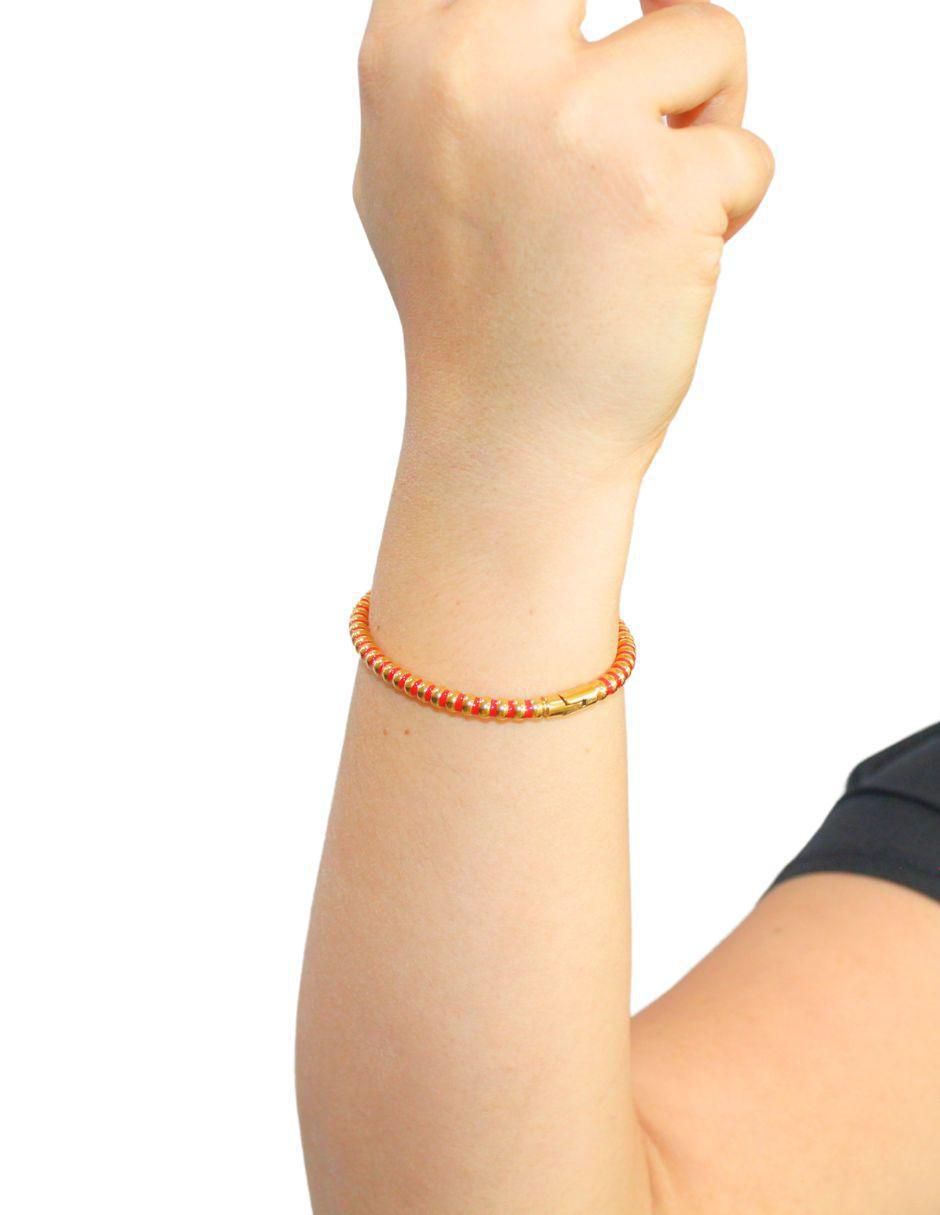 Pulsera Tendencia con acabado brillante 5
