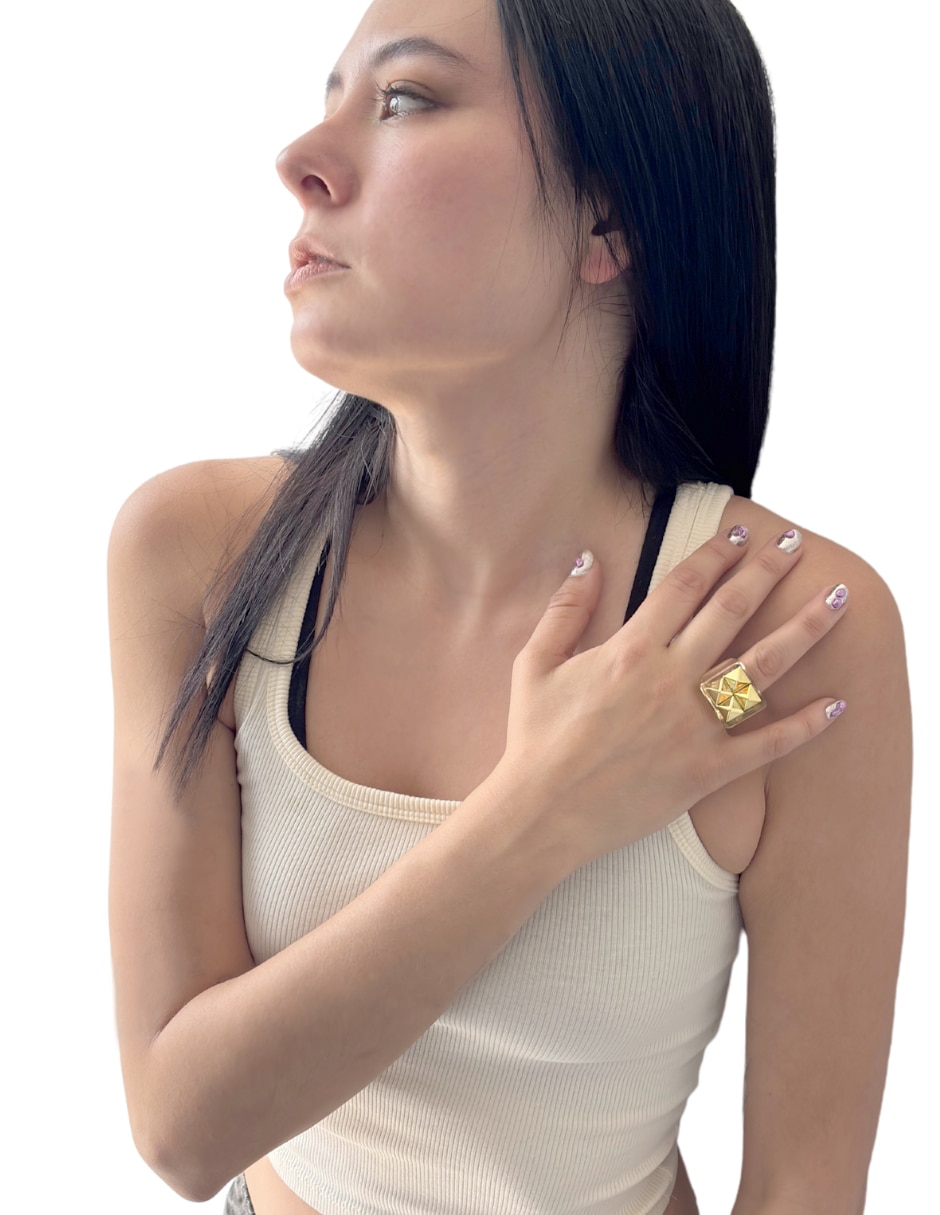 Anillo cuadrado 4