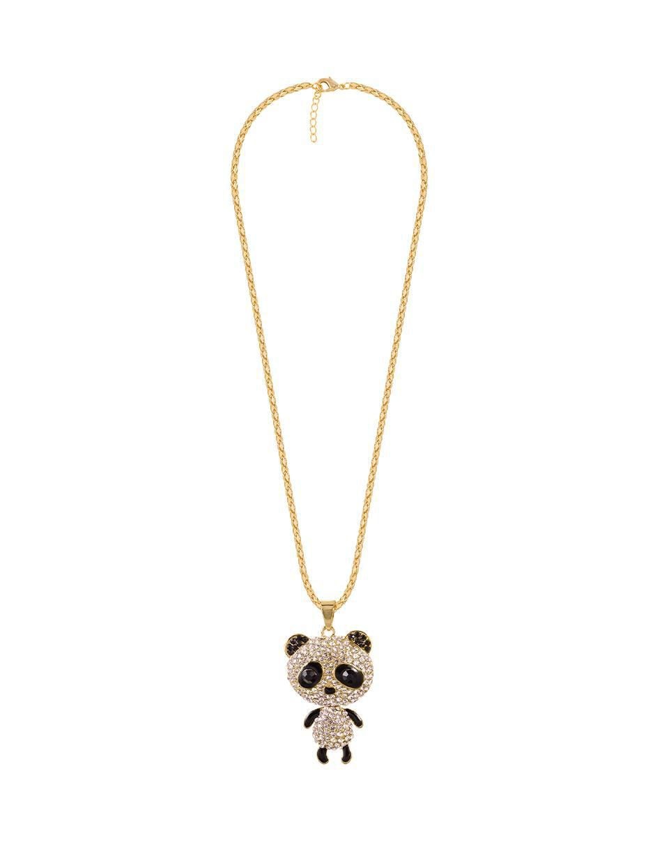 Collar con dije de oso 18 K 3