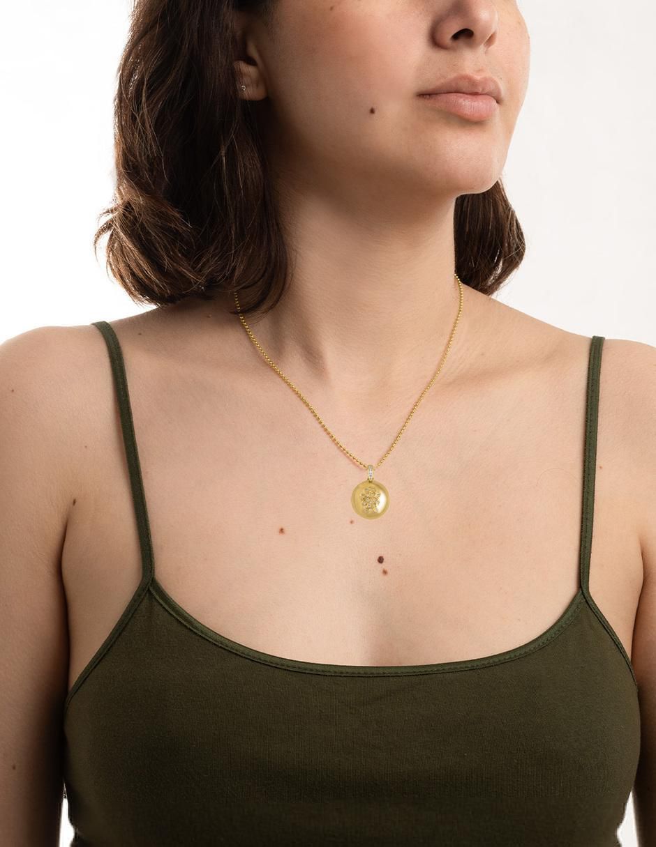 Collar con dije 18 K 3