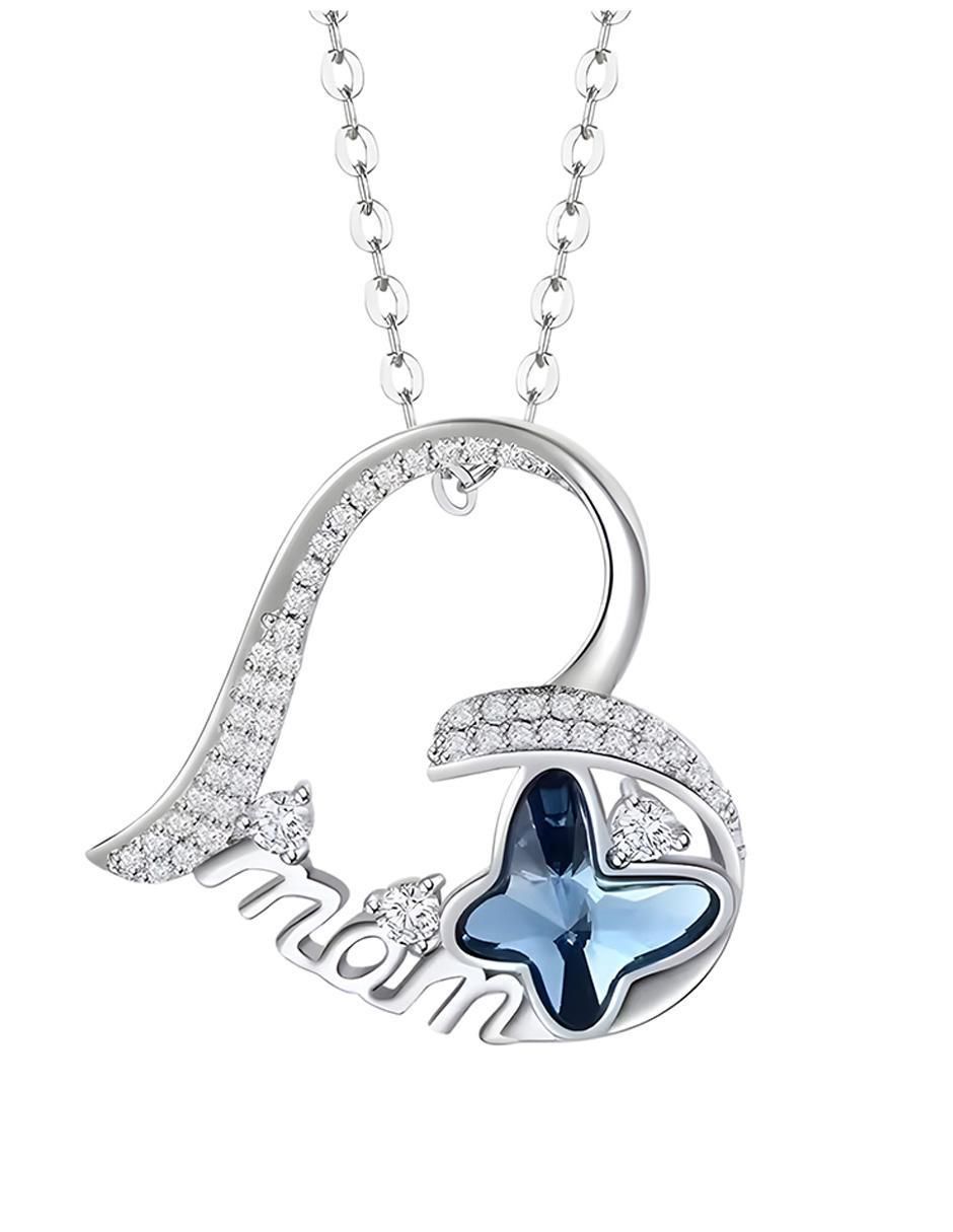Collar de corazón de plata P 925 1