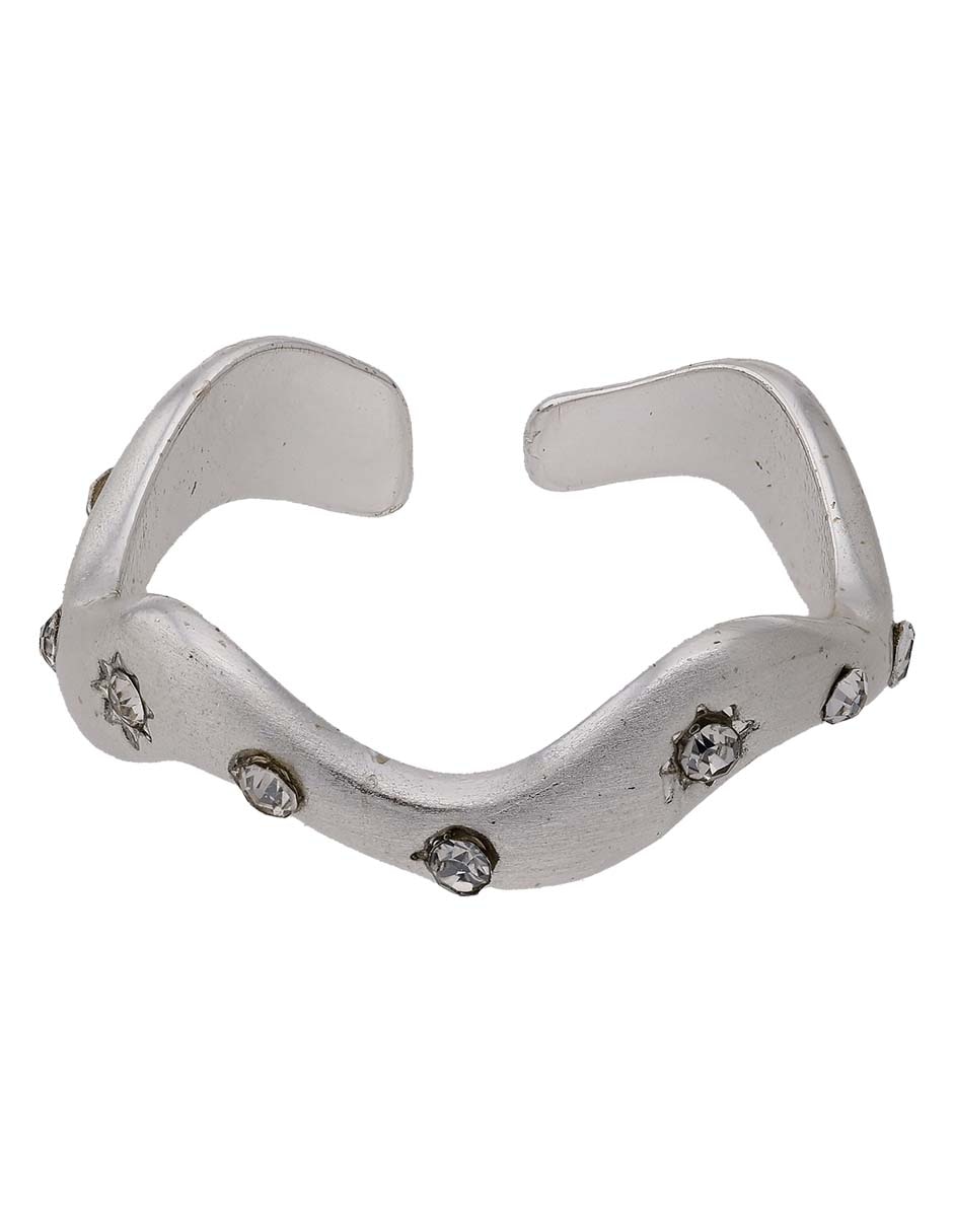 Anillo ondulado brillante