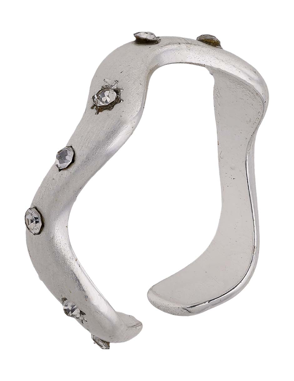 Anillo ondulado brillante 6