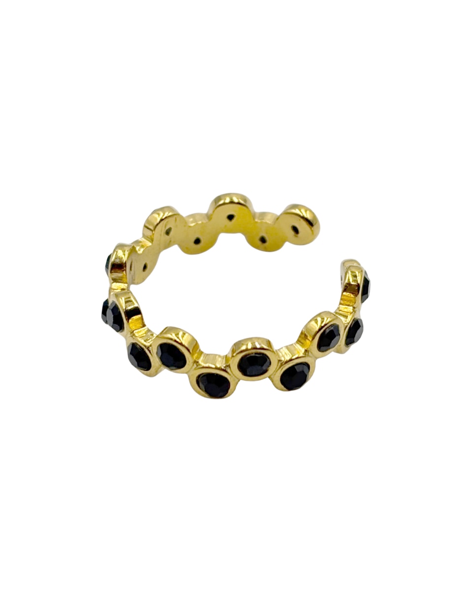 Anillo martillado