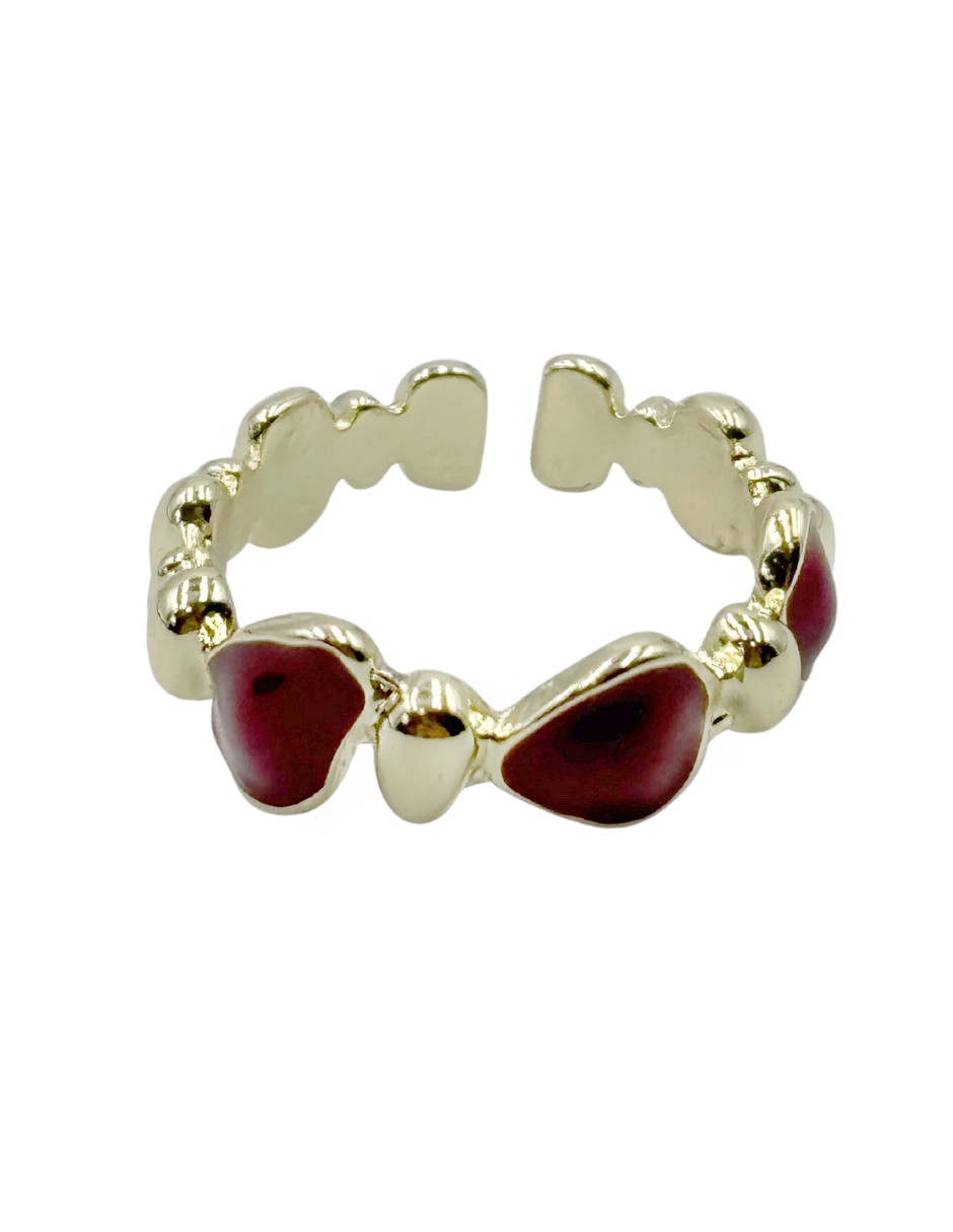 Anillo martillado 10