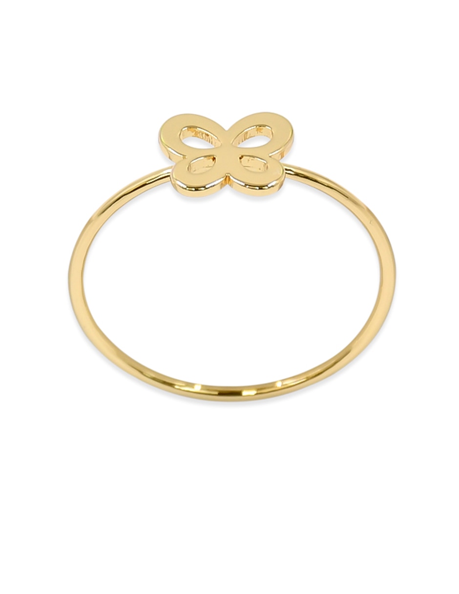 Anillo de mariposa brillante 2