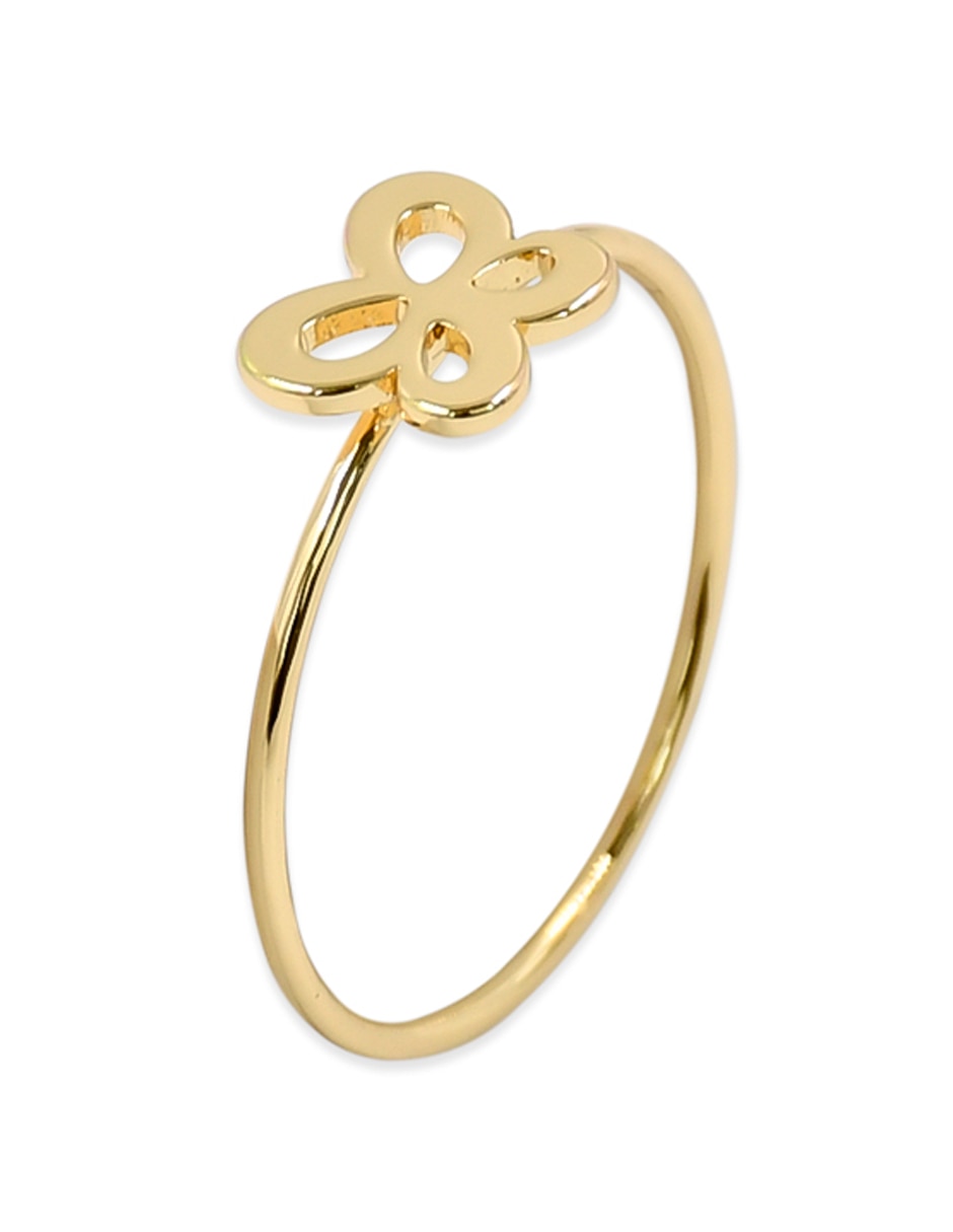 Anillo de mariposa brillante 3