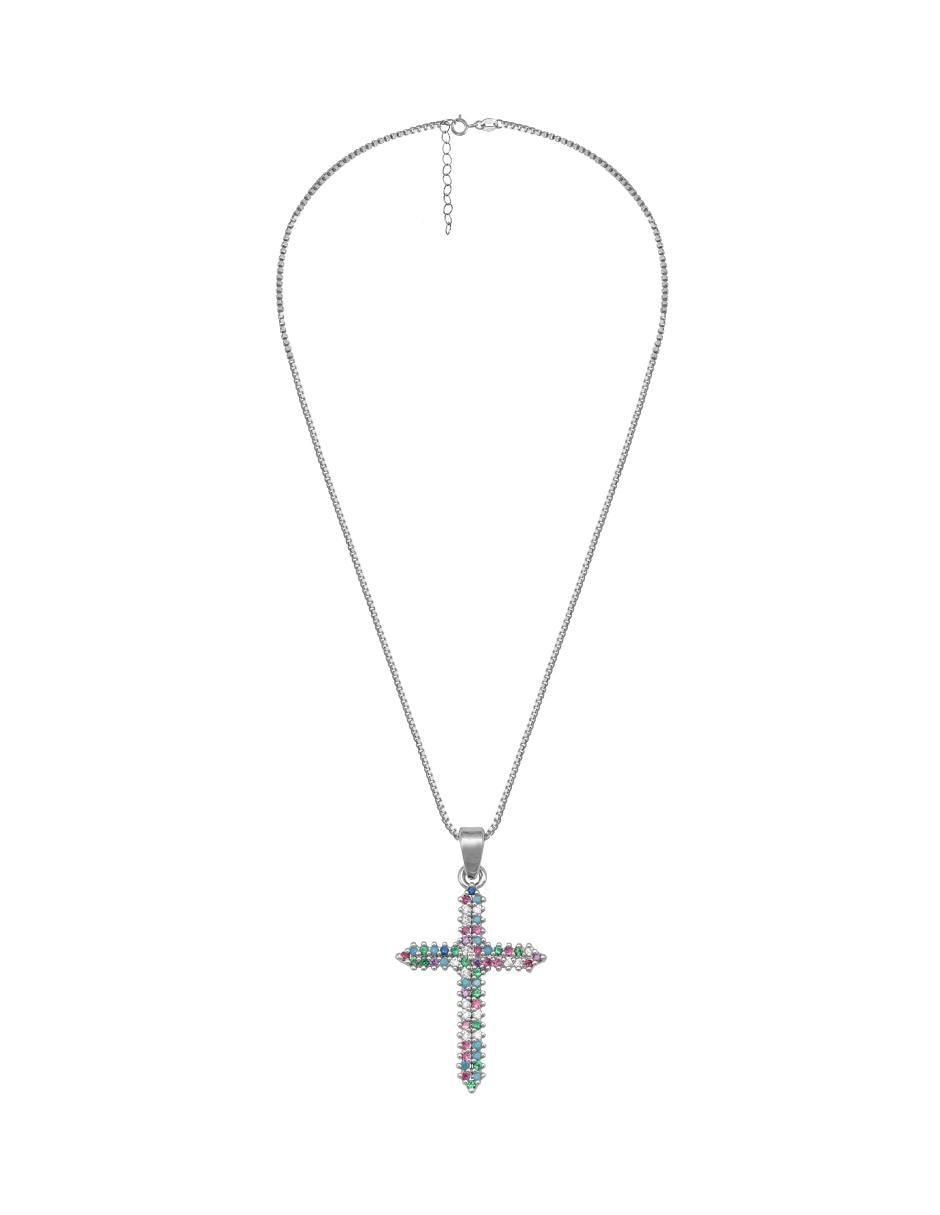 Collar con dije de cruz 3