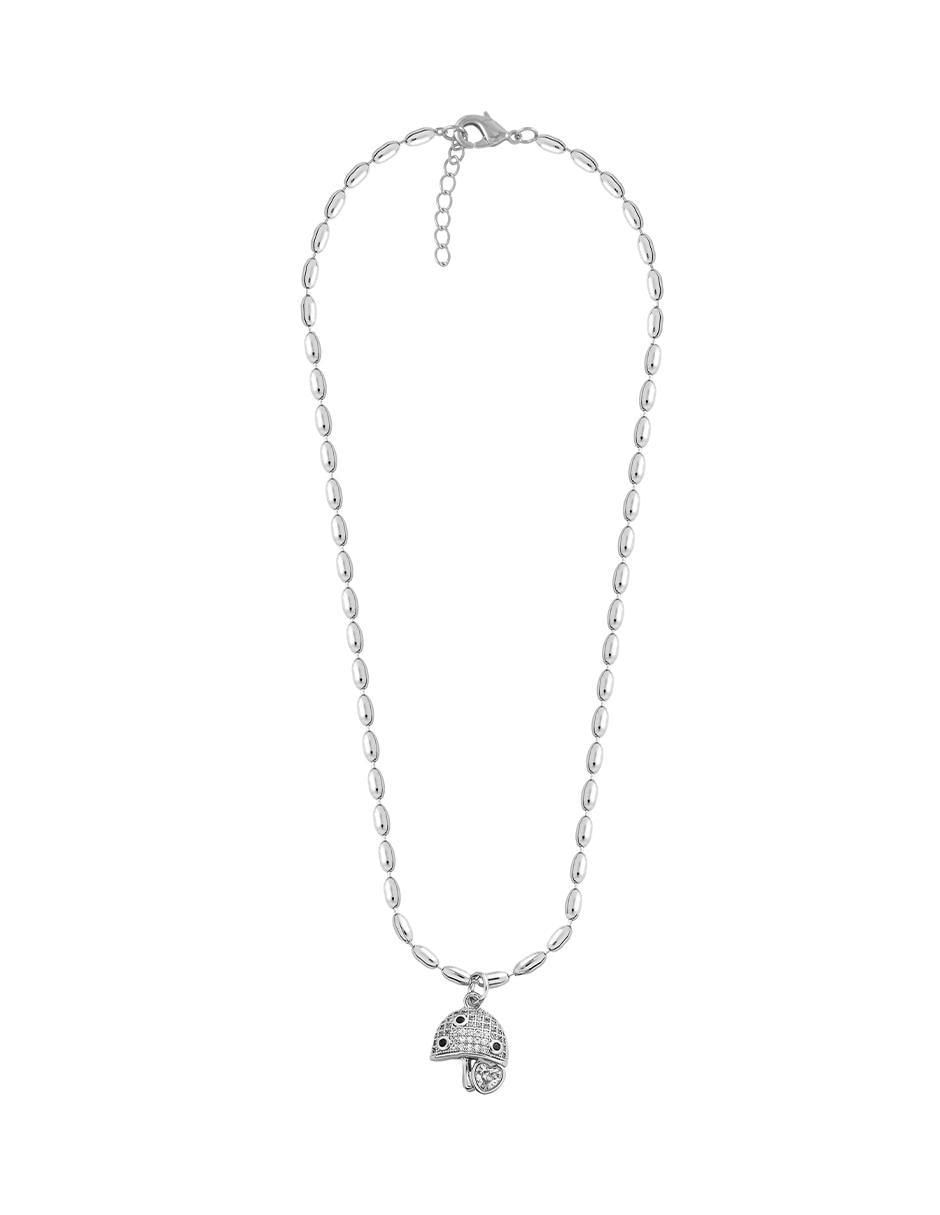 Collar con dije de hongo 3