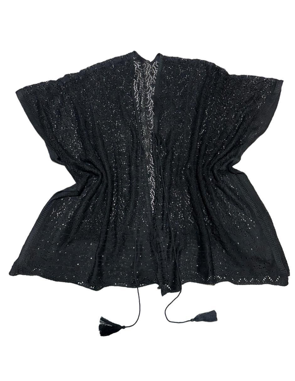 Salida de playa vestido con borla para mujer 4