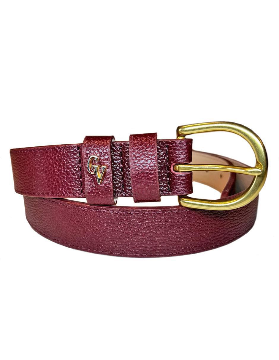 Cinturón de piel para mujer