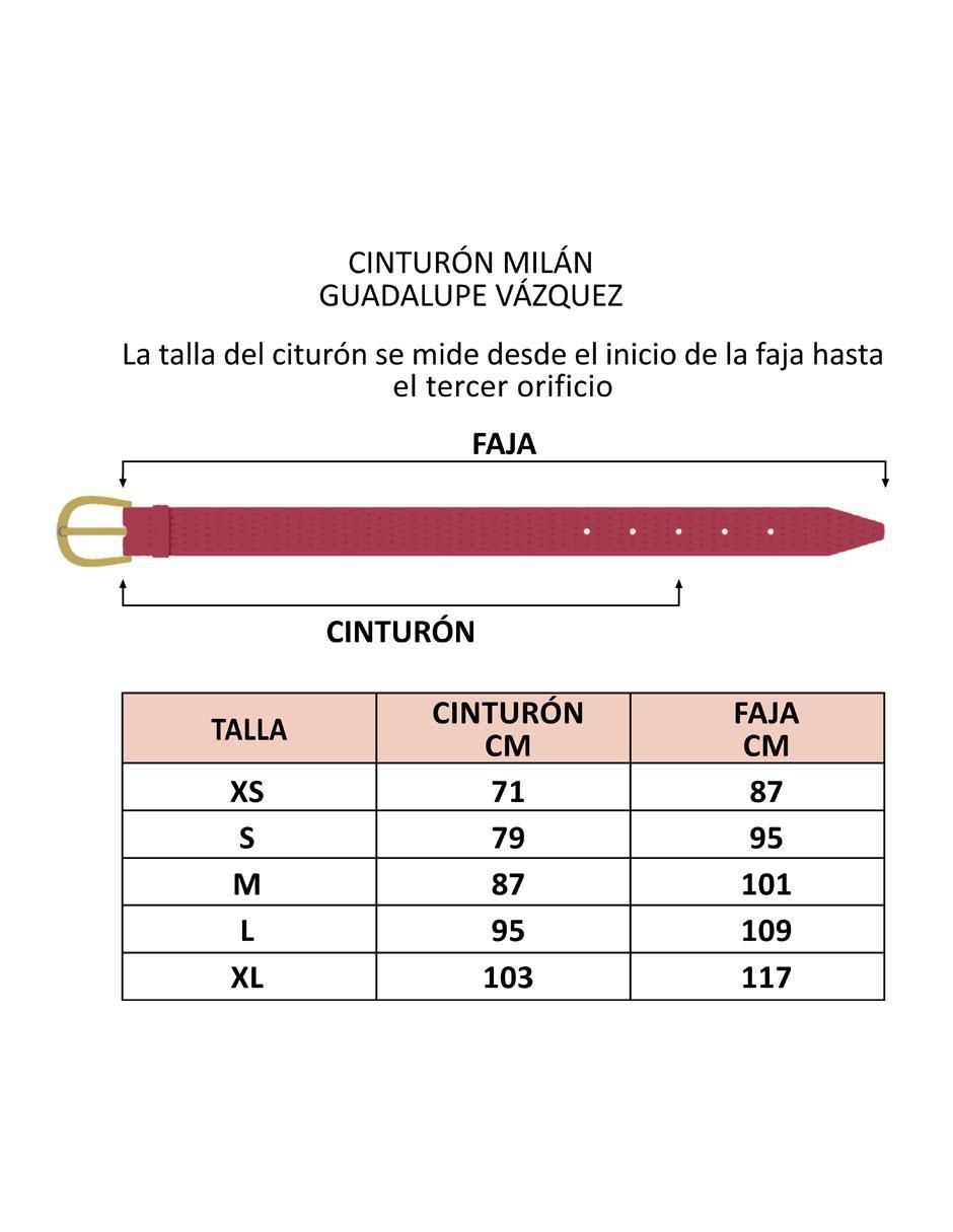 Cinturón de piel para mujer 5