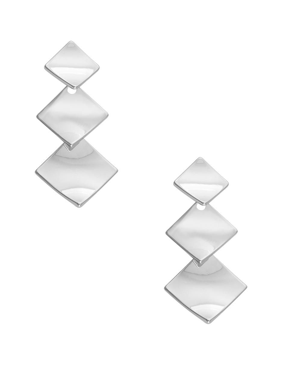 Aretes largos de rombo