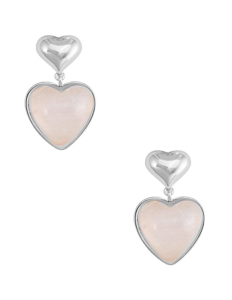 Arete corto de corazón