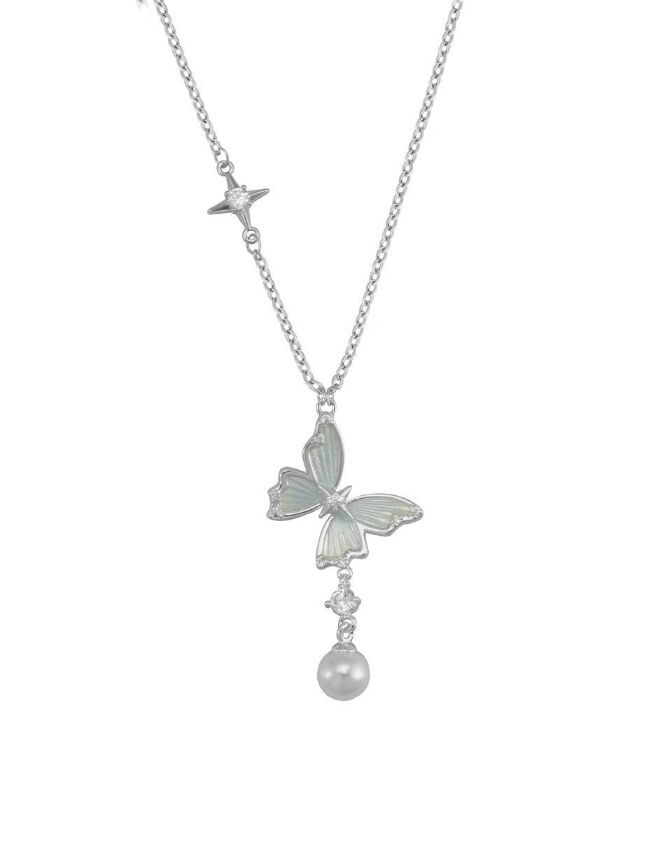 Collar de mariposa