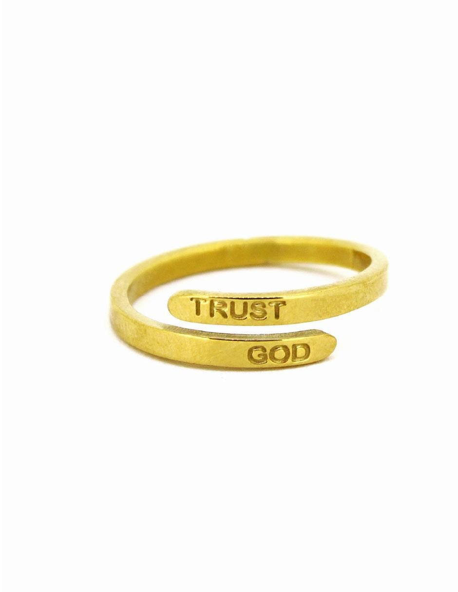 Anillo Catolica Cristo brillante