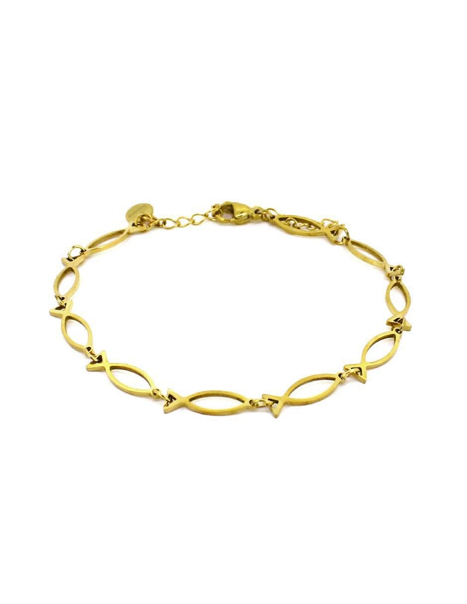 Pulsera Católica con acabado brillante