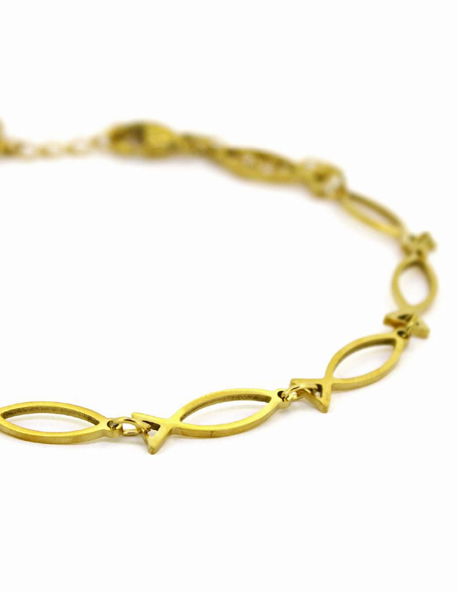 Pulsera Católica con acabado brillante 2