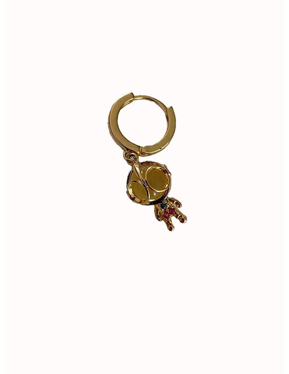 Set de aretes Spider-Man Superhéroes con acabado pulido zirconia cúbica 2