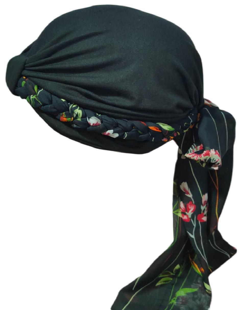 Turbante para mujer estampado floral