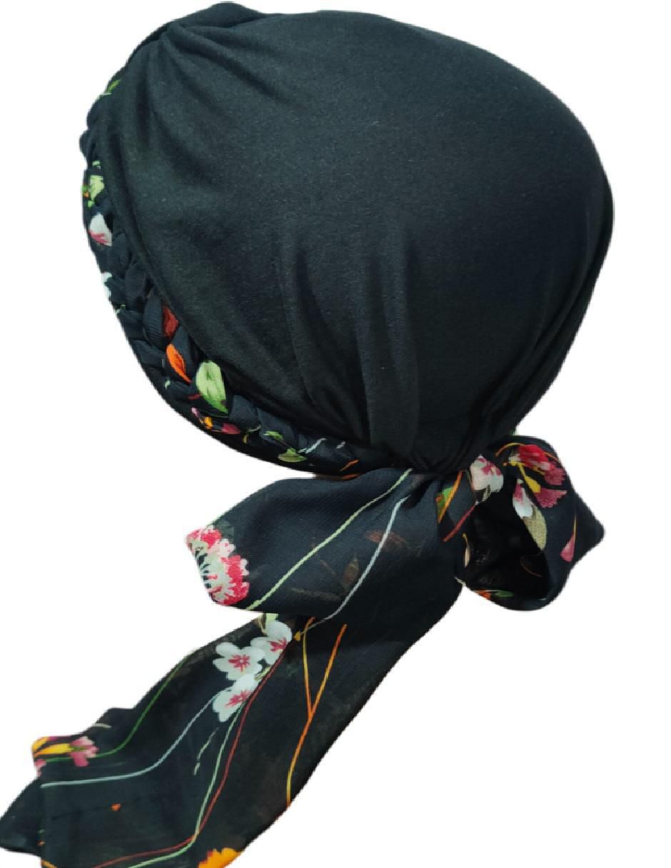 Turbante para mujer estampado floral 2