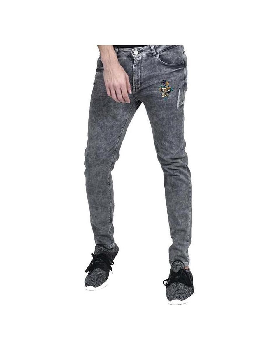 Parche decorativo para ropa Skull Snake06 aplicación autoadhesivo 6