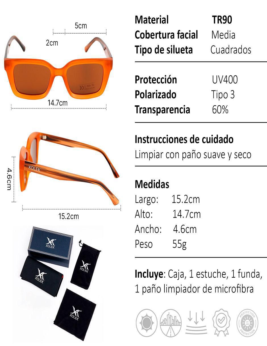 Lentes de sol unisex 6