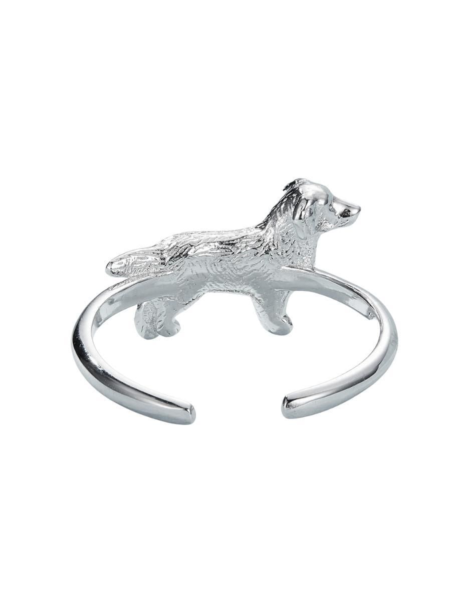 Anillo de perro Perros P 925 de plata pulido 3