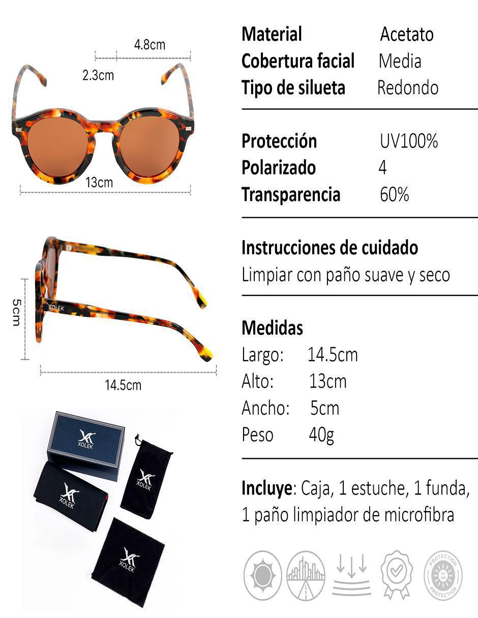 Lentes de sol Glam unisex 6
