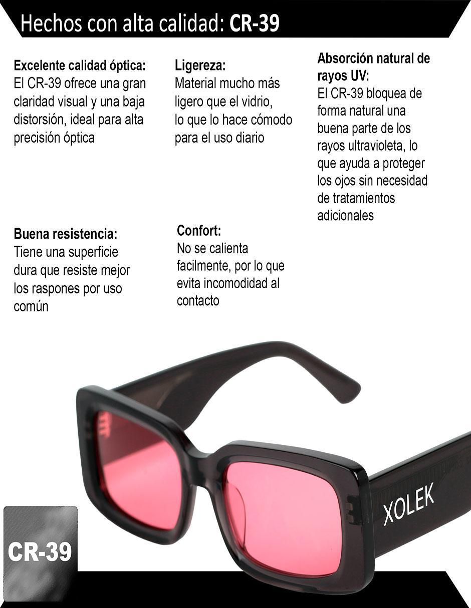 Lentes de sol Retro XO-109-R para mujer 10