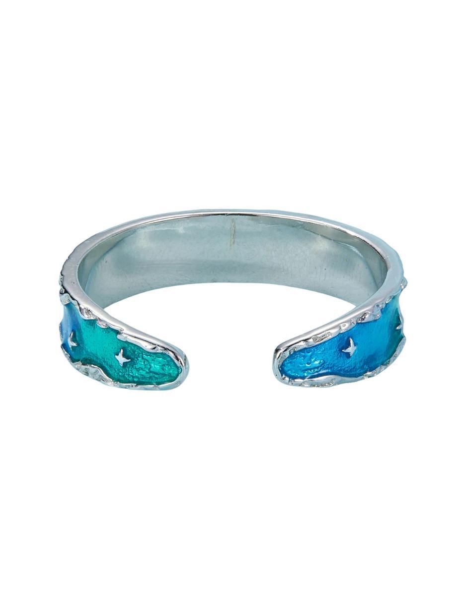 Anillo geométrico Beauty P 925 de plata pulido 4