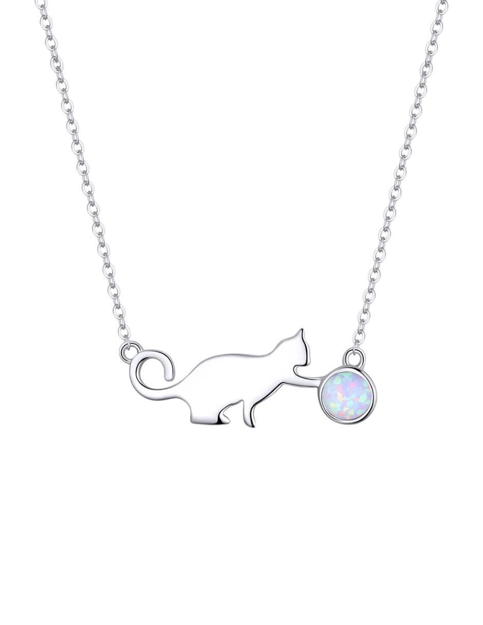 Collar de gato Pets de plata P 925