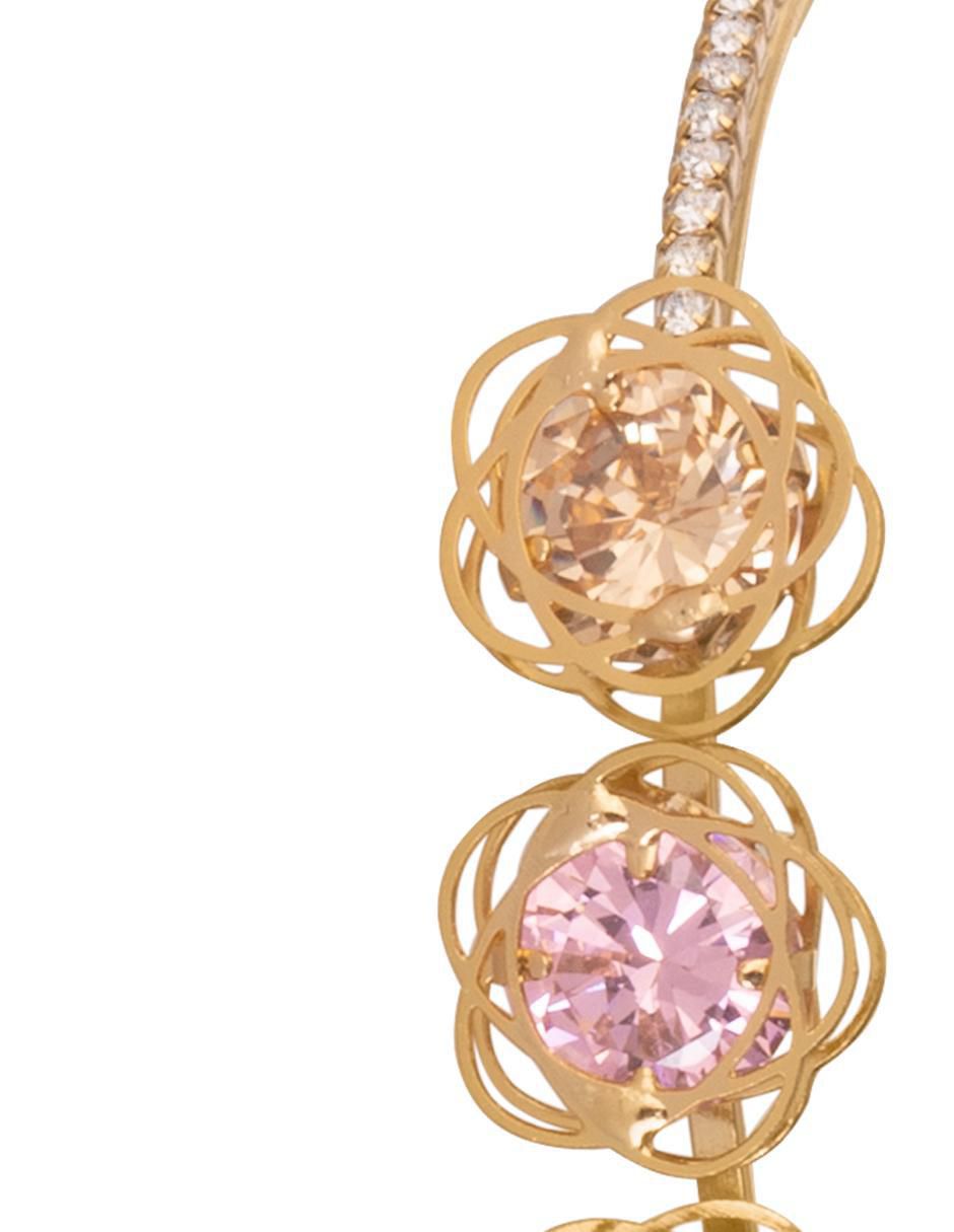 Pulsera con acabado chapa de oro 2