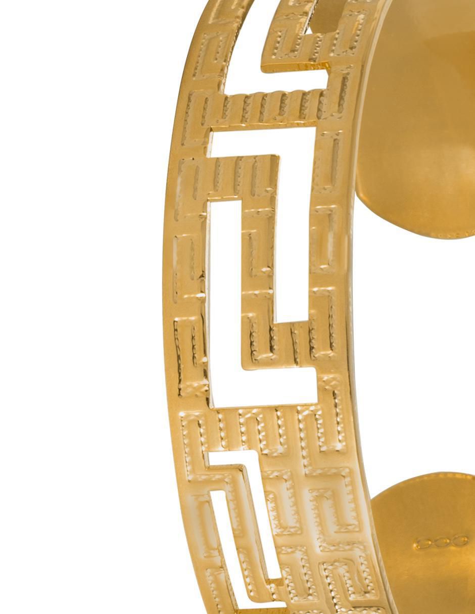 Pulsera con acabado chapa de oro 2