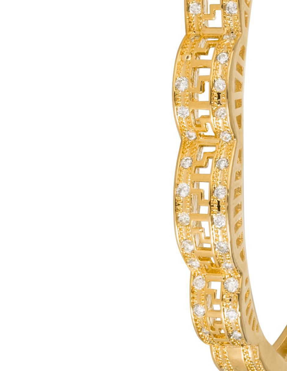 Pulsera con acabado chapa de oro 2