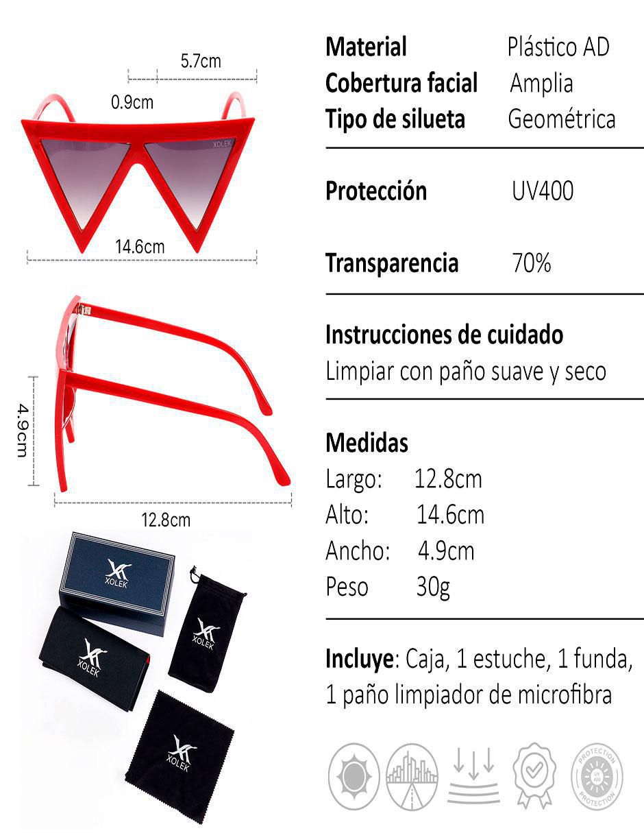 Lentes de sol Trend Xo-151-Ro para mujer 13