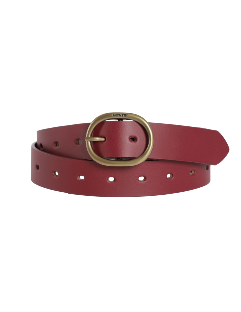 Cinturón de piel para mujer